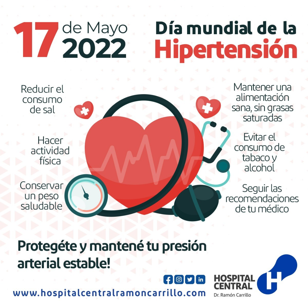 Día mundial de la Hipertensión: aseguran que la mayoría de los pacientes son asintomáticos