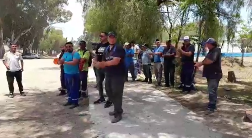 San Luis: continúa el paro de recolectores y se sumaron trabajadores de servicios públicos 