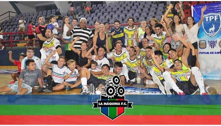 La Máquina Futsal se consagró campeón del Torneo Provincial 