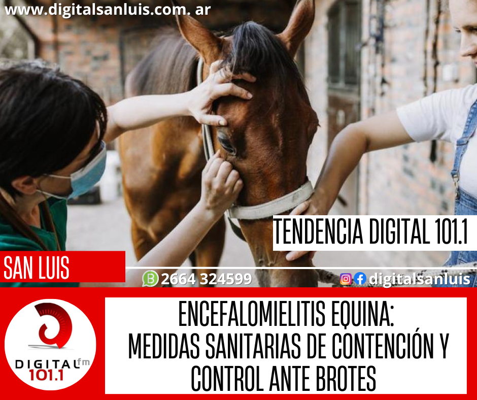 Encefalomielitis Equina: Medidas sanitarias de contención y control ante brotes 