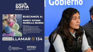 Aitana fue encontrada sana y salva tras el operativo desplegado en San Luis