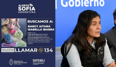 Aitana fue encontrada sana y salva tras el operativo desplegado en San Luis