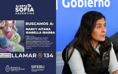 Aitana fue encontrada sana y salva tras el operativo desplegado en San Luis