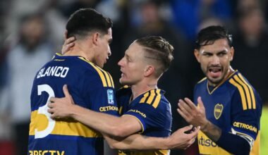 Imagen de archivo de Leandro Paredes con la camiseta de Boca Juniors durante un partido.