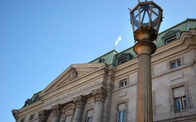 Imagen de archivo de la fachada del Banco Nación.