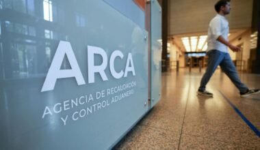 Imagen contextual de archivo de la sede de ARCA, la Agencia de Recaudación y Control Aduanero.