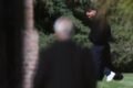 Lionel Messi durante la despedida de su padre, Jorge Messi, en Rosario.
