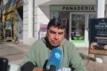Imagen contextual de Néstor Becerra, presidente de San Martín, hablando ante medios tras denunciar una agresión.