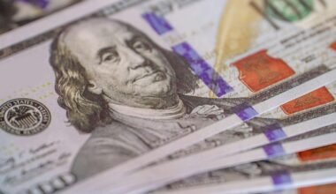 Imagen ilustrativa de billetes de dólares estadounidenses.