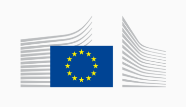 Logotipo oficial de la Unión Europea, imagen institucional vinculada a la propuesta de nuevos impuestos sobre productos con nicotina.