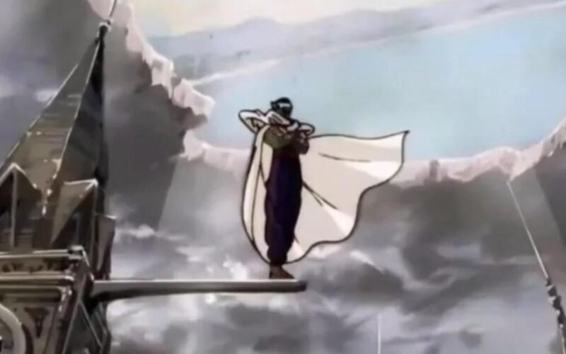 Imagen contextual de un personaje de ficción asociada al concepto de “farmear aura”.