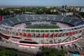 Imagen de archivo del Estadio Monumental de River Plate visto desde el aire.