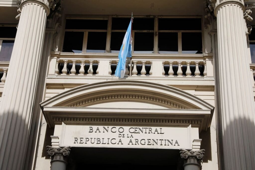 Edificio del Banco Central de la República Argentina; imagen contextual de archivo.
