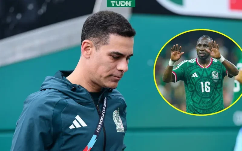 Imagen compuesta de Julián Quiñones y Rafael Márquez, vinculados a la Selección Mexicana.