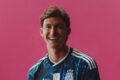 Imagen de archivo de Leonardo Balerdi con la camiseta de la Selección Argentina.