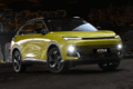 Imagen de archivo del BAIC X55 II Hybrid, de color verde y blanco.