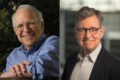 Robert E. Hall, a la izquierda, y Michael Woodford, ganadores del Nobel de Economía 2026.