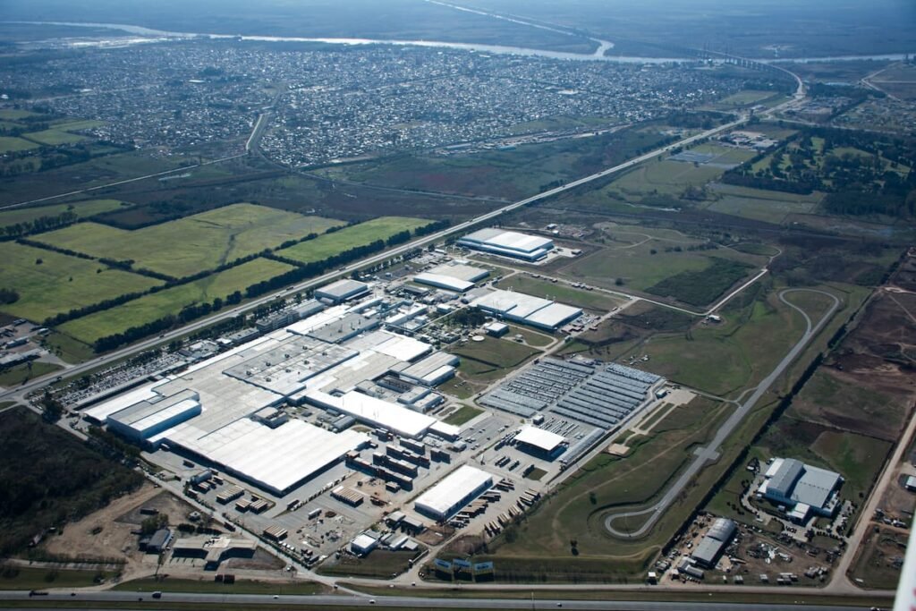 Imagen de archivo de la planta de Toyota en Zárate, como referencia contextual del lugar del proyecto.