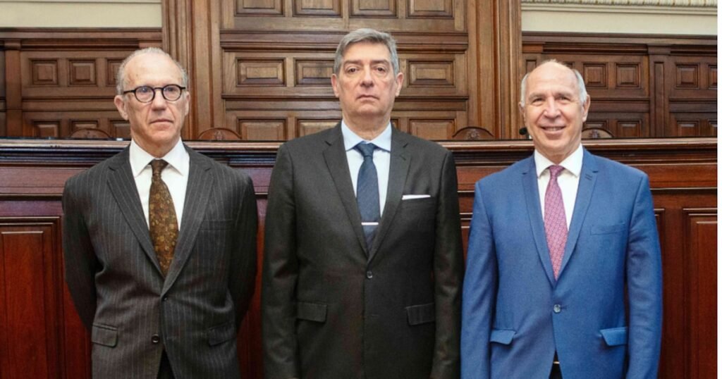Imagen de archivo de integrantes de la Corte Suprema, en contexto de la decisión judicial mencionada.