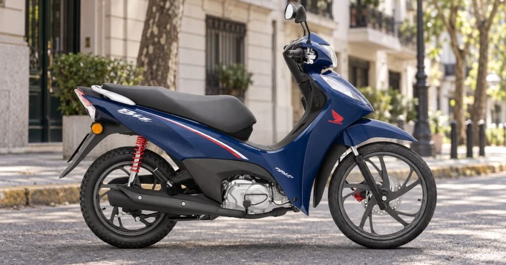 Imagen contextual de una Honda Biz 110.