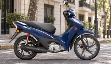 Imagen contextual de una Honda Biz 110.