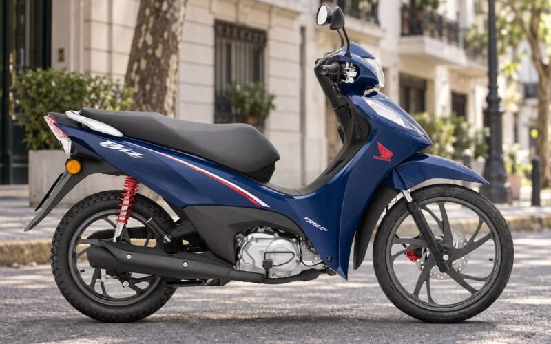 Imagen contextual de una Honda Biz 110.