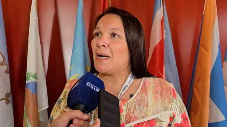 Entrevista durante la Feria Nacional de Ciencias en San Luis.