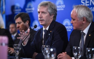 Santiago Bausili, presidente del BCRA, en una imagen de archivo.