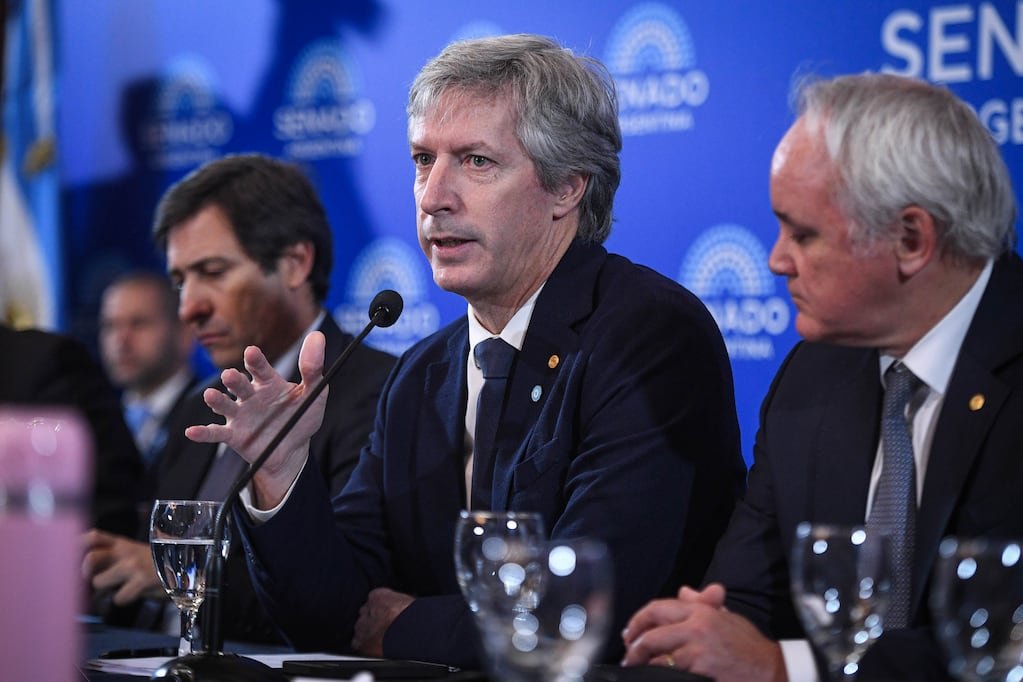 Santiago Bausili, presidente del BCRA, en una imagen de archivo.