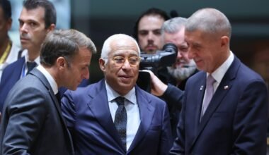 Imagen de archivo de António Costa junto a otros líderes europeos.