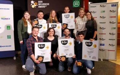 Imagen de archivo de los ganadores del DLG Agri Influencer Award 2025.