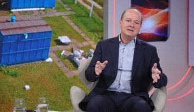 Imagen de archivo de Daniel González durante una entrevista televisiva.