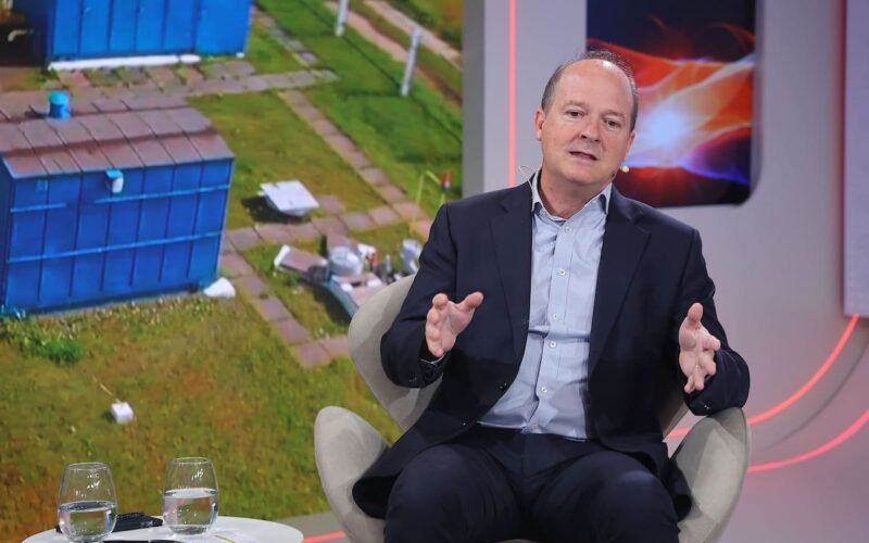 Imagen de archivo de Daniel González durante una entrevista televisiva.