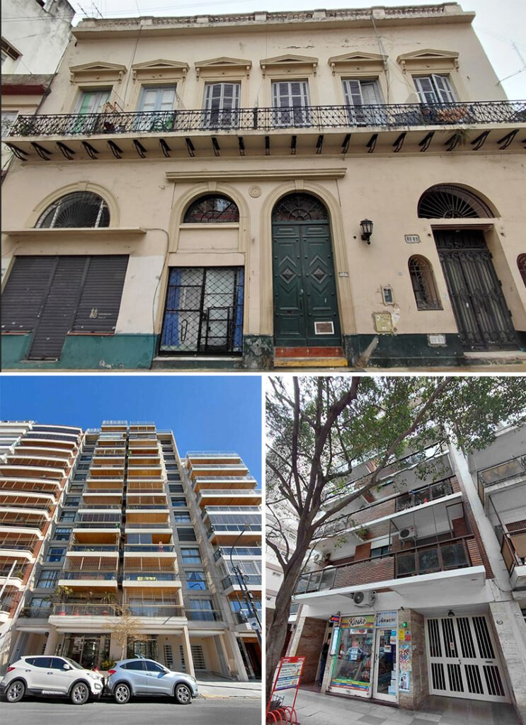 Imagen contextual de varios edificios y propiedades vinculados a la nota sobre la subasta inmobiliaria.