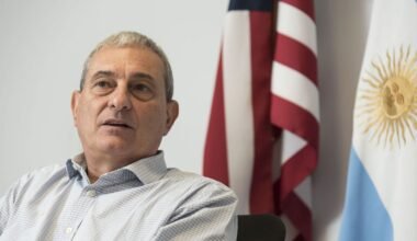 Retrato contextual de Alejandro Díaz, CEO de AmCham Argentina, quien expresó la posición de la entidad sobre la adhesión a UPOV-91.