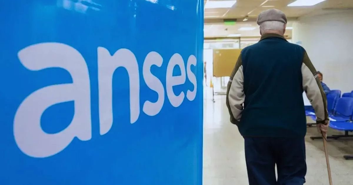 Imagen contextual de una persona mayor en una oficina de ANSES.