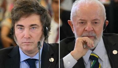 Imagen de archivo de Javier Milei y Luiz Inácio Lula da Silva, protagonistas del análisis sobre las relaciones entre Argentina y Brasil.